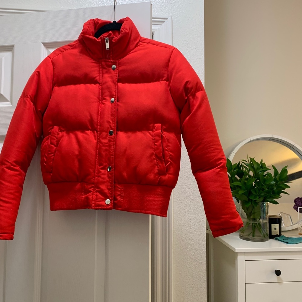 Revolve Clothing Red Down Jacket - image 4